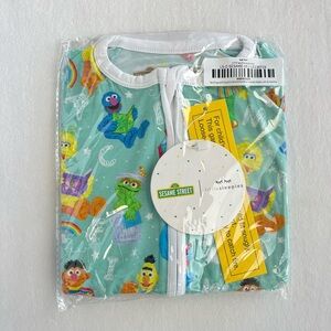 Little Sleepies 12-18 Sesame Street Zippy